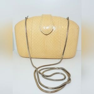 Vintage Le Ann Python Purse